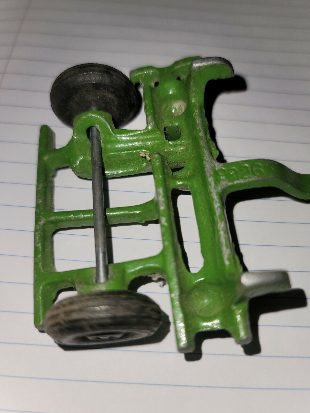 Vintage John Deere Implement 3-1/2" 1950-60s John Deere for parts or Repair