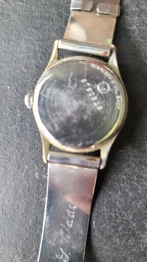 Winton Non Magnetic Antique Swiss Watch Complete 1940's  Working 