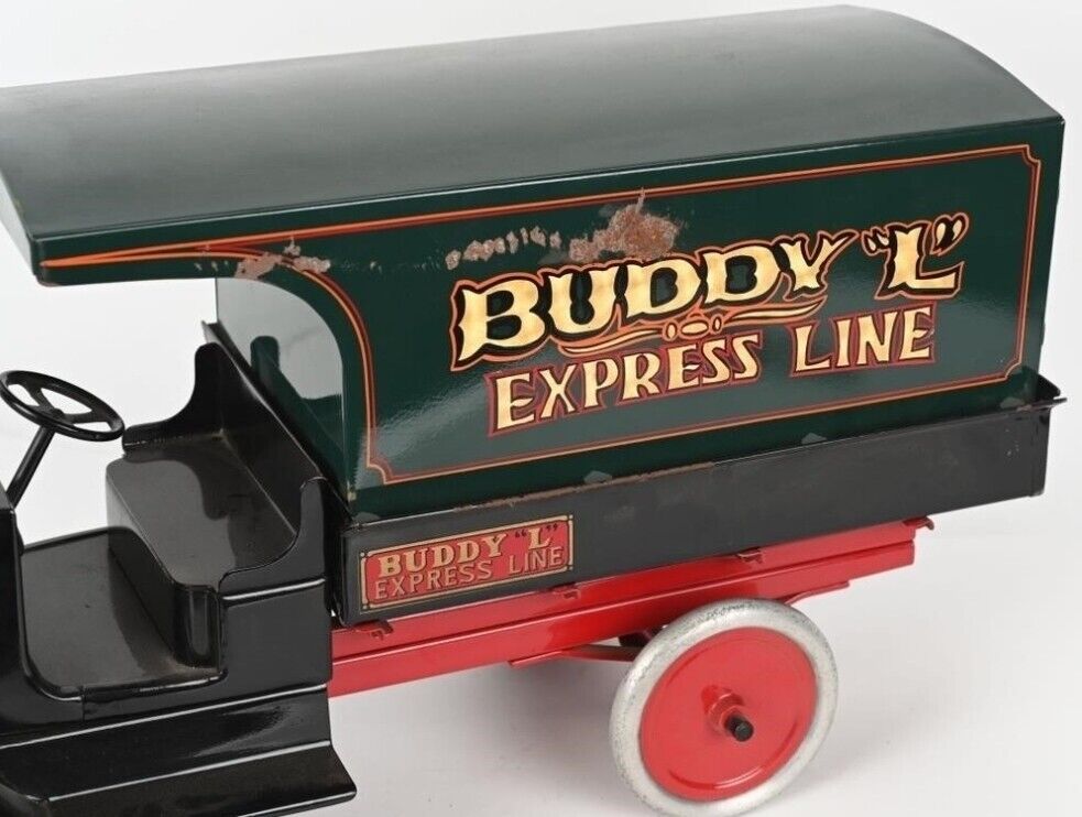 Vintage beautifully restored 1920s, buddy L Express Line truck Mint condition