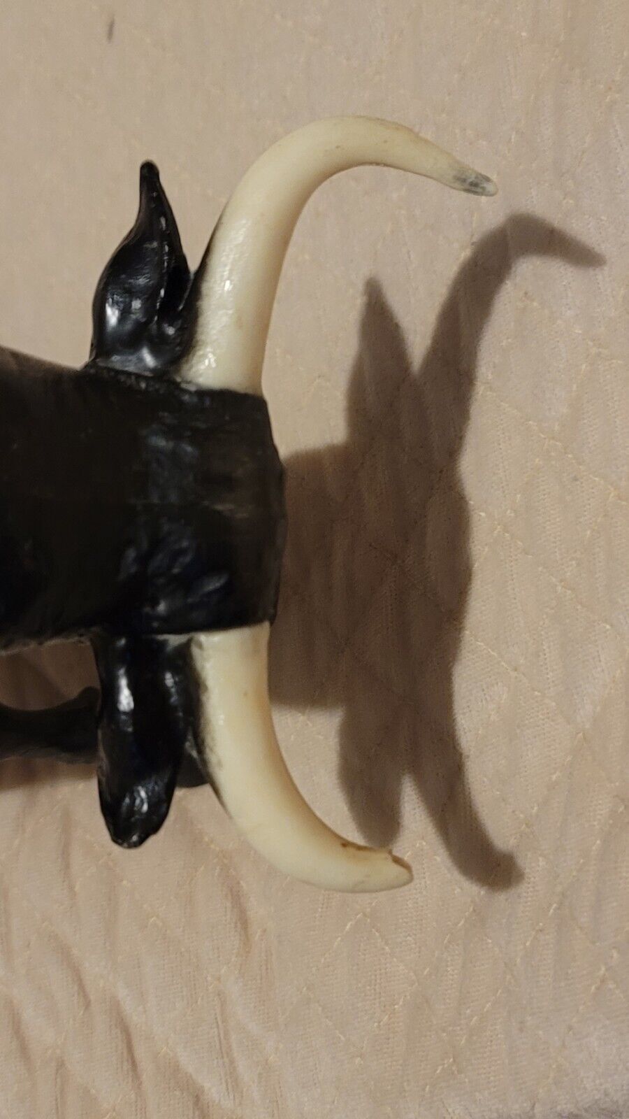 VINTAGE BREYER Spanish Fighting Matte BULL Black Mold 73 Animal VERY RARE