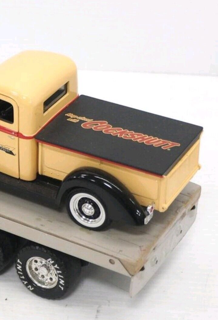 Vintage Nylint Flatbed Truck with Cockshut Truck Pressed Steel 