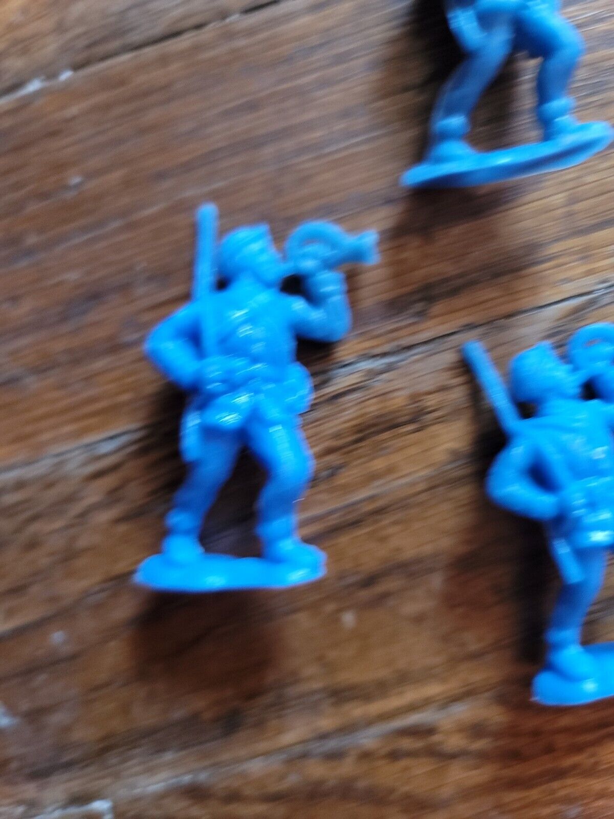 Vintage Marx Lot Of 7 Marx US Sailors Toy Soldiers Dark Blue