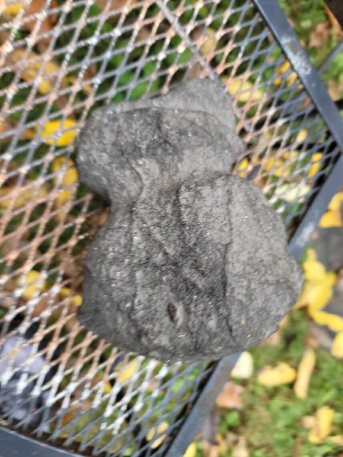 Native American Stone Grinding Stone W/ Two Grooves 