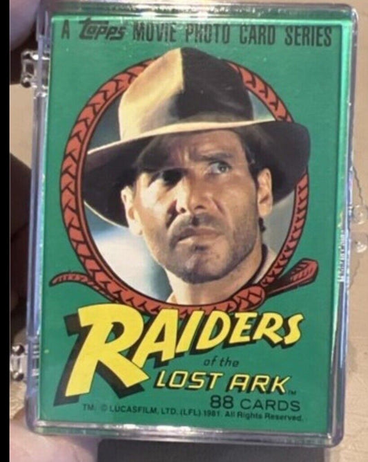 Indiana Jones Raiders of the Lost Ark 1981 Vintage Card Set 88 Cards Topps