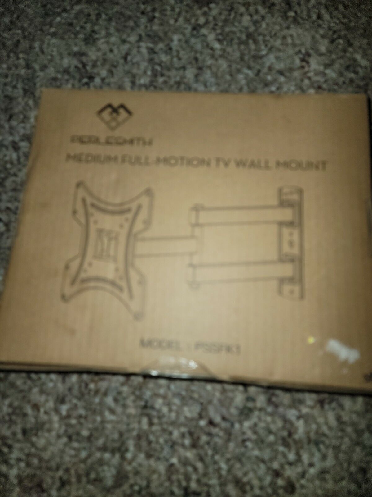 PERLESMITH Full Motion TV Wall Mount Bracket for 13-42 Inch TVs with Swivel & 16