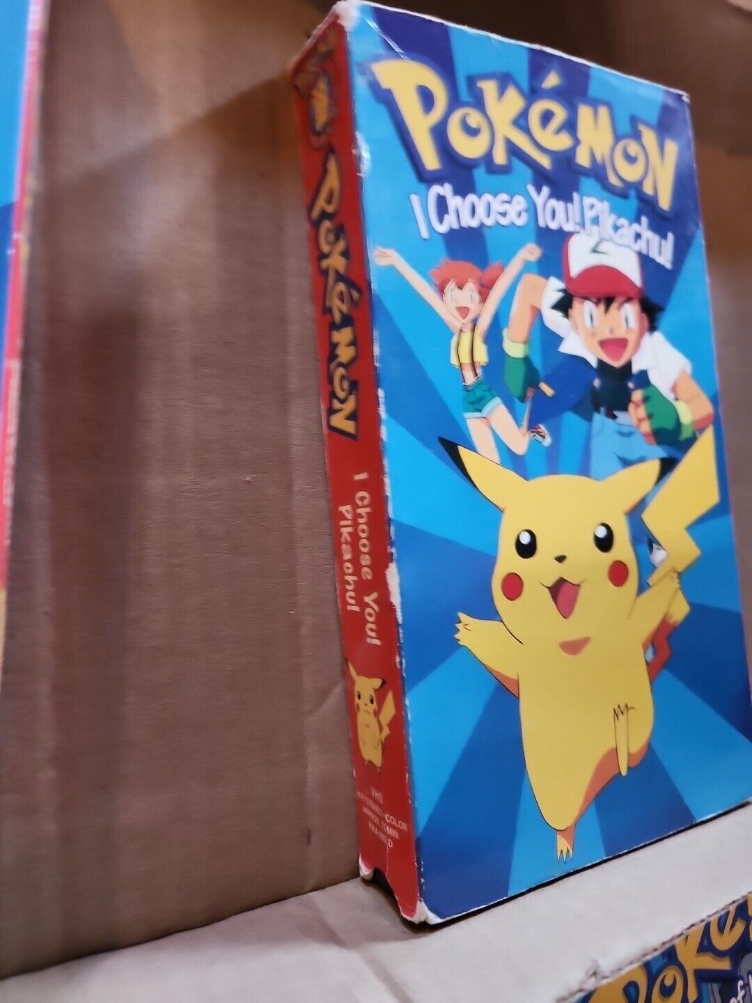 Pokemon I Choose You Pikachu VHS VCR Video Tape Nintendo 2 Available 