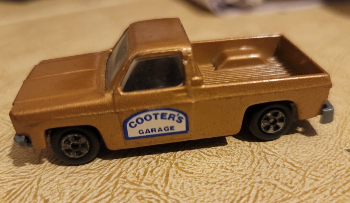 Vintage 1981 ERTL Dukes of Hazzard Cooter’s Garage Chevy Truck Diecast 1/64