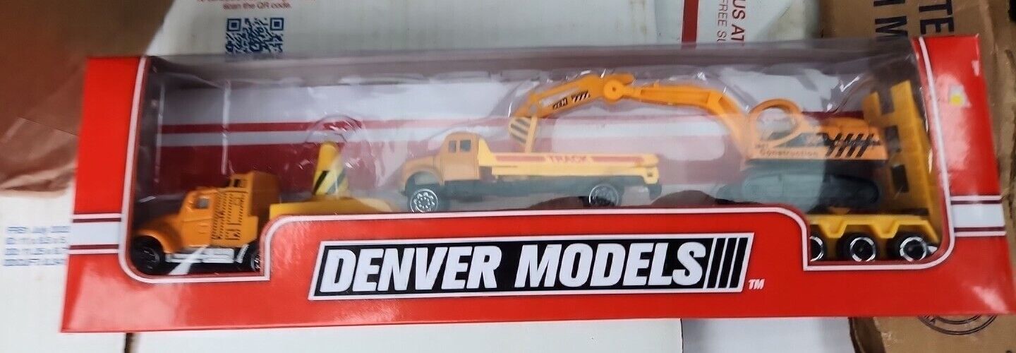 Denver Models Military Toy Set Semi Truck NEW In Box!  