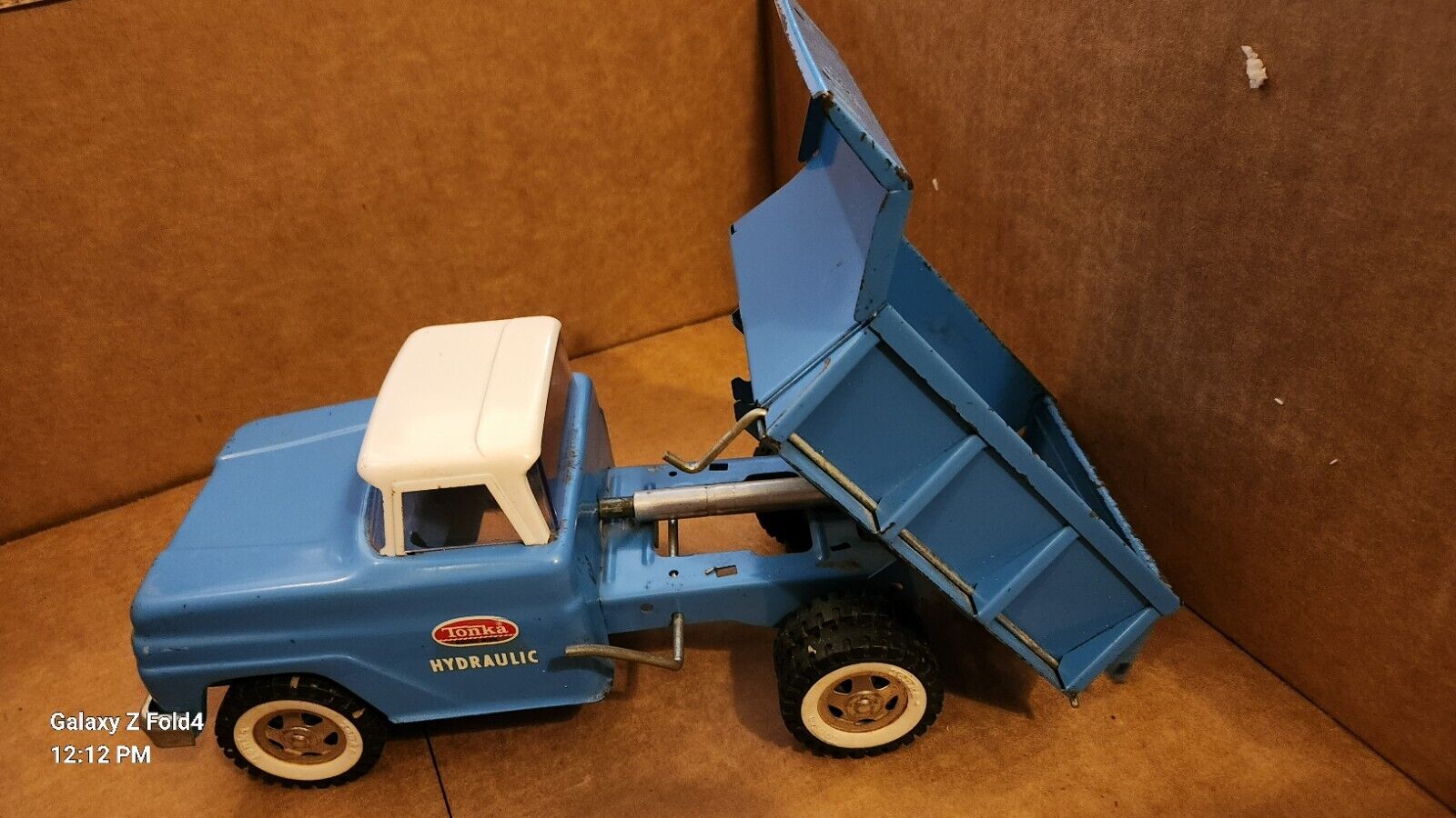 Vintage 1965 Tonka No. 520 Hydraulic Dump Truck 13" Structo Ford Man Cave Toys 