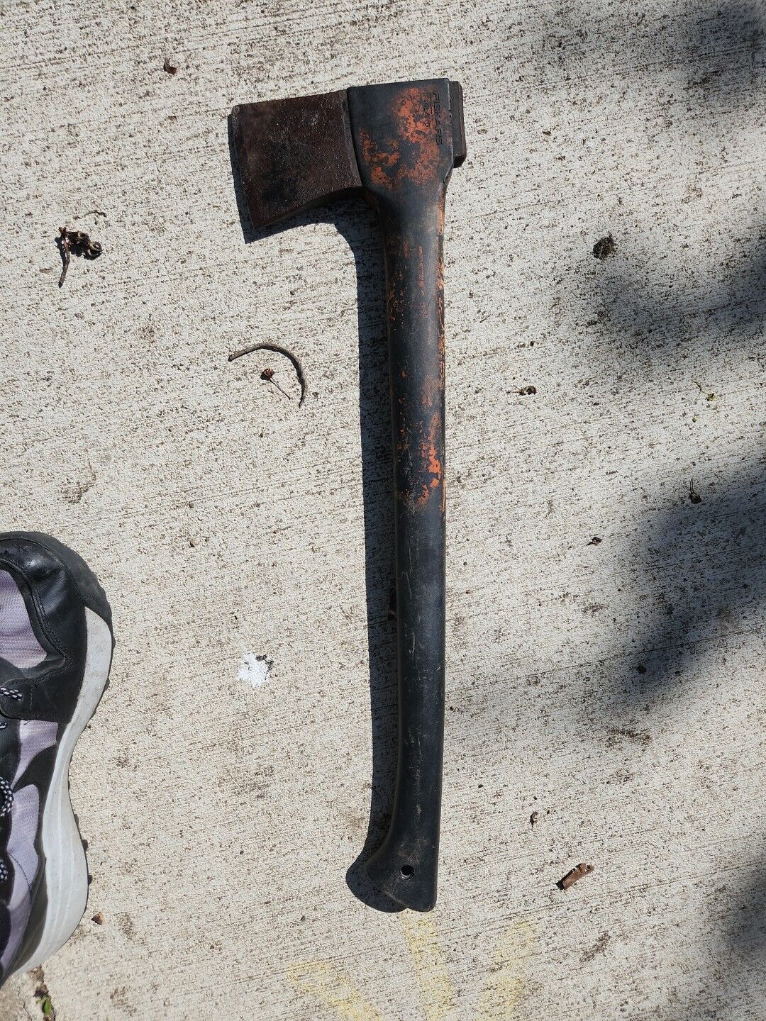 Vintage Fiskars Hatchet Axe  With Handle