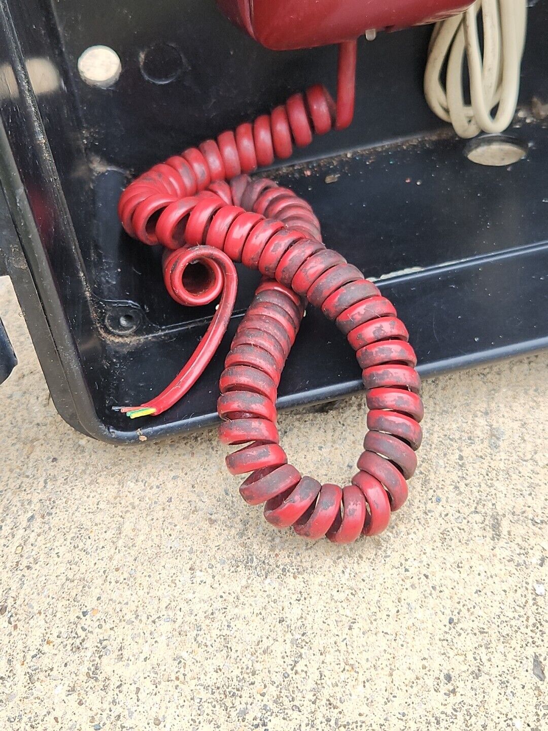 Vintage Allen Telephone Cast Aluminum Industrial Emergency Call Box W/ Phone USA