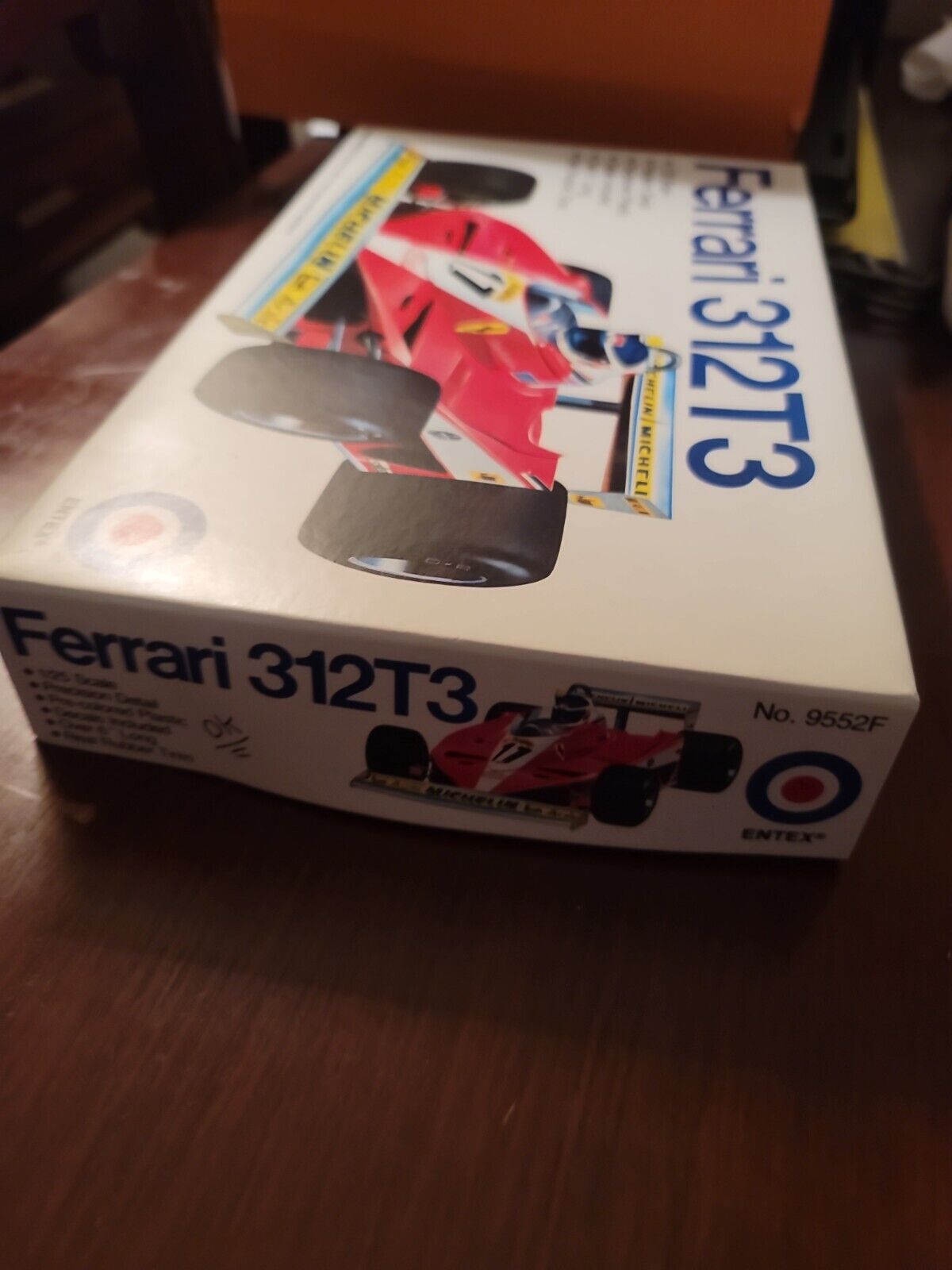 Ferrari 312T3 Entex 1:25 Model Kit # 9552F Sealed Parts Bag inventoried 