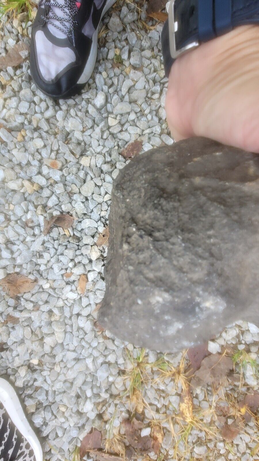 Native American Stone Grinding Stone W/ Two Grooves 