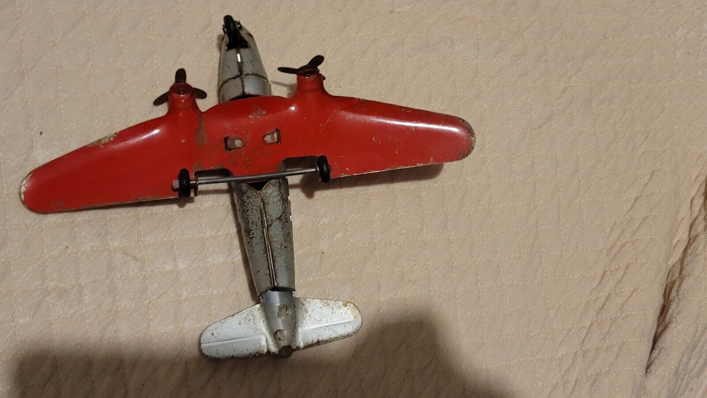 VINTAGE Wyandotte TIN TOY PLANE NICE  473-F