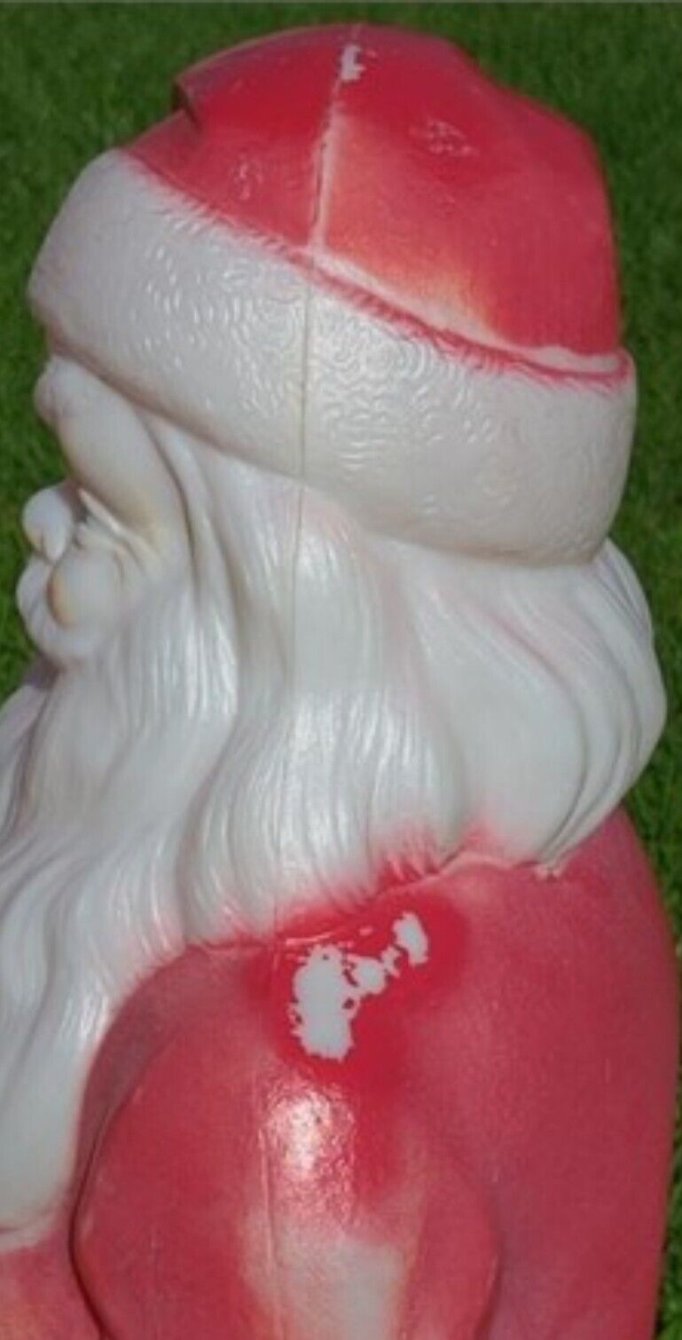 Vintage 1968 Empire Blow-Mold 46-inch Giant Santa, Christmas Light-up Lawn Santa