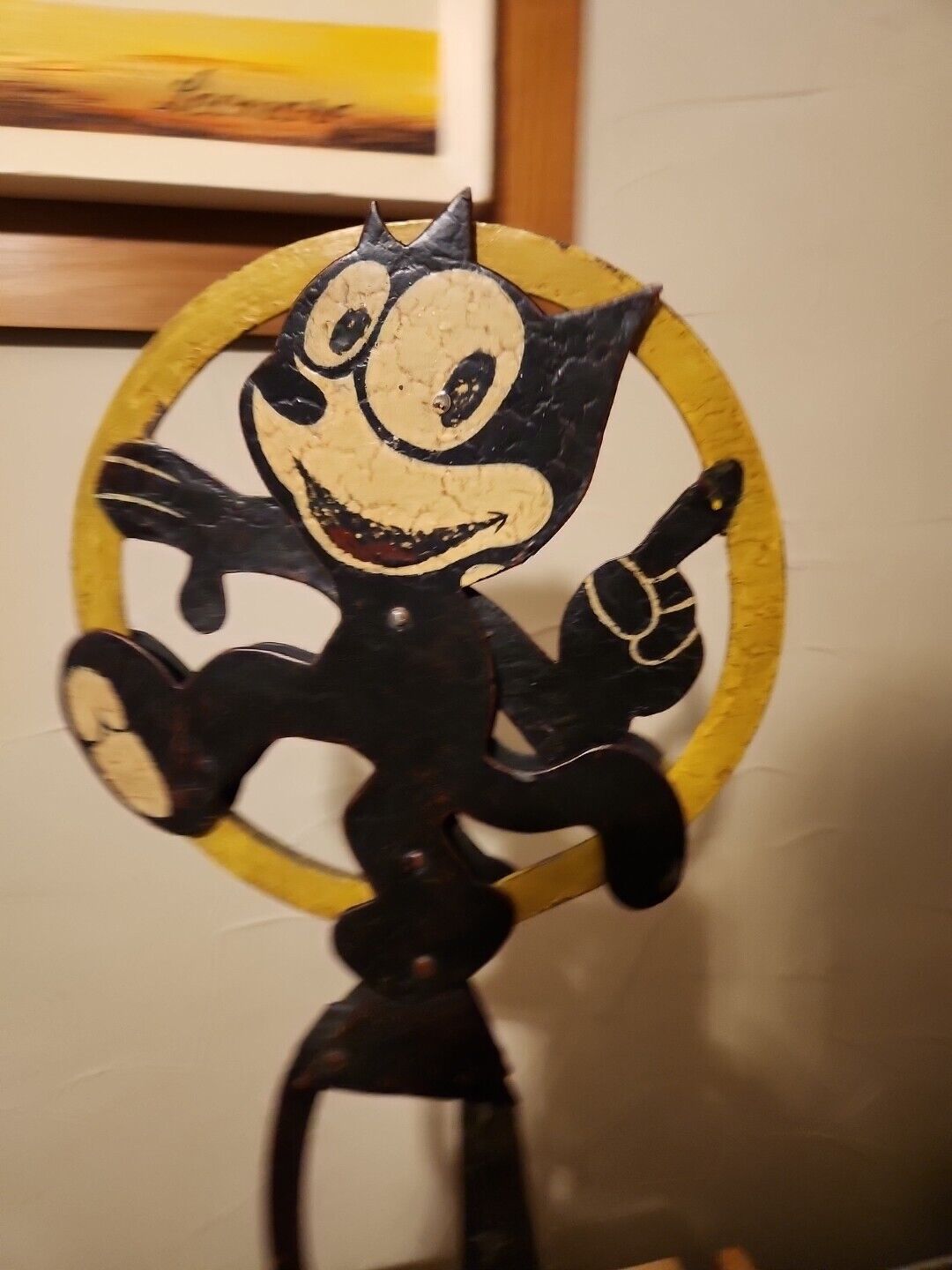 RARE ANTIQUE Master Tom FELIX THE CAT TOY SHOOTING GALLERY Toys Mickey Collect