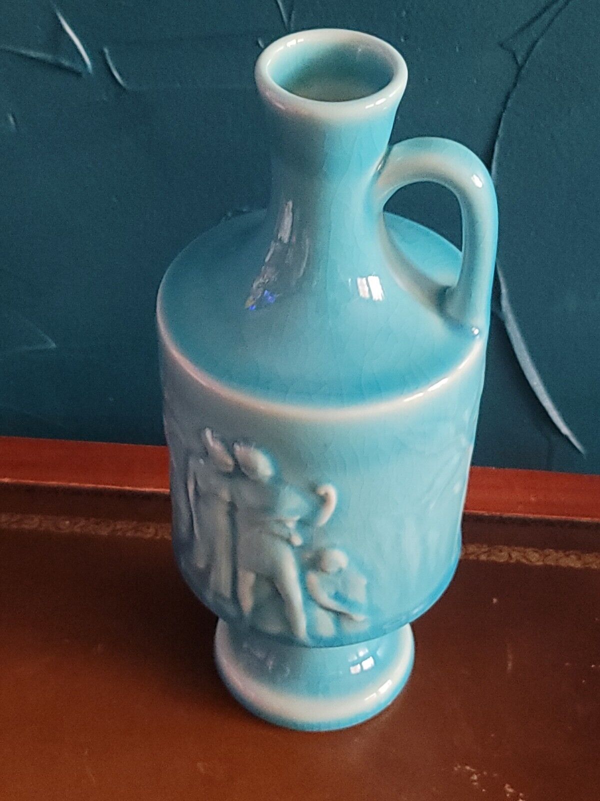 VINTAGE ROOKWOOD ART POTTERY CLASSICAL SCENE 11" EWER URN VASE 1946 6791