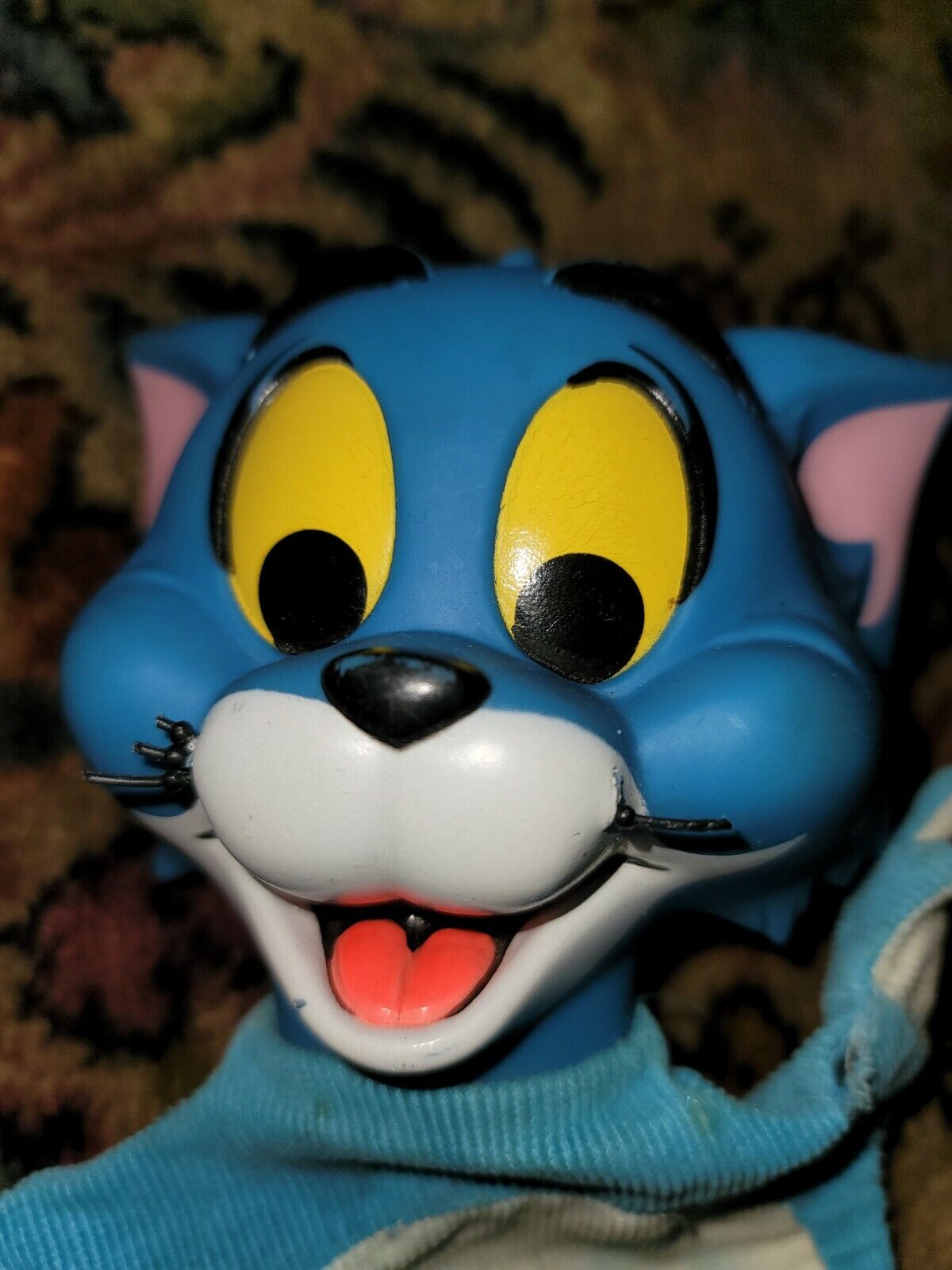 Vintage Mattel Tom & Jerry Hand Puppet Toy 1965 (TOM ONLY)