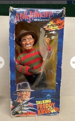 Matchbox 18" A Nightmare On Elm Street Freddy Kreuger Talking Figure WORKING