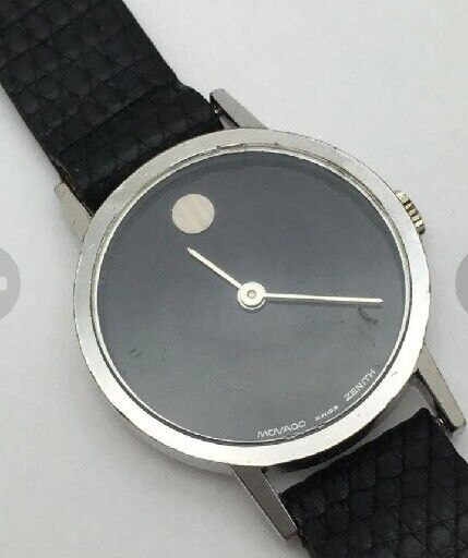 movado museum watch, zenith manual movement NOT  Running 