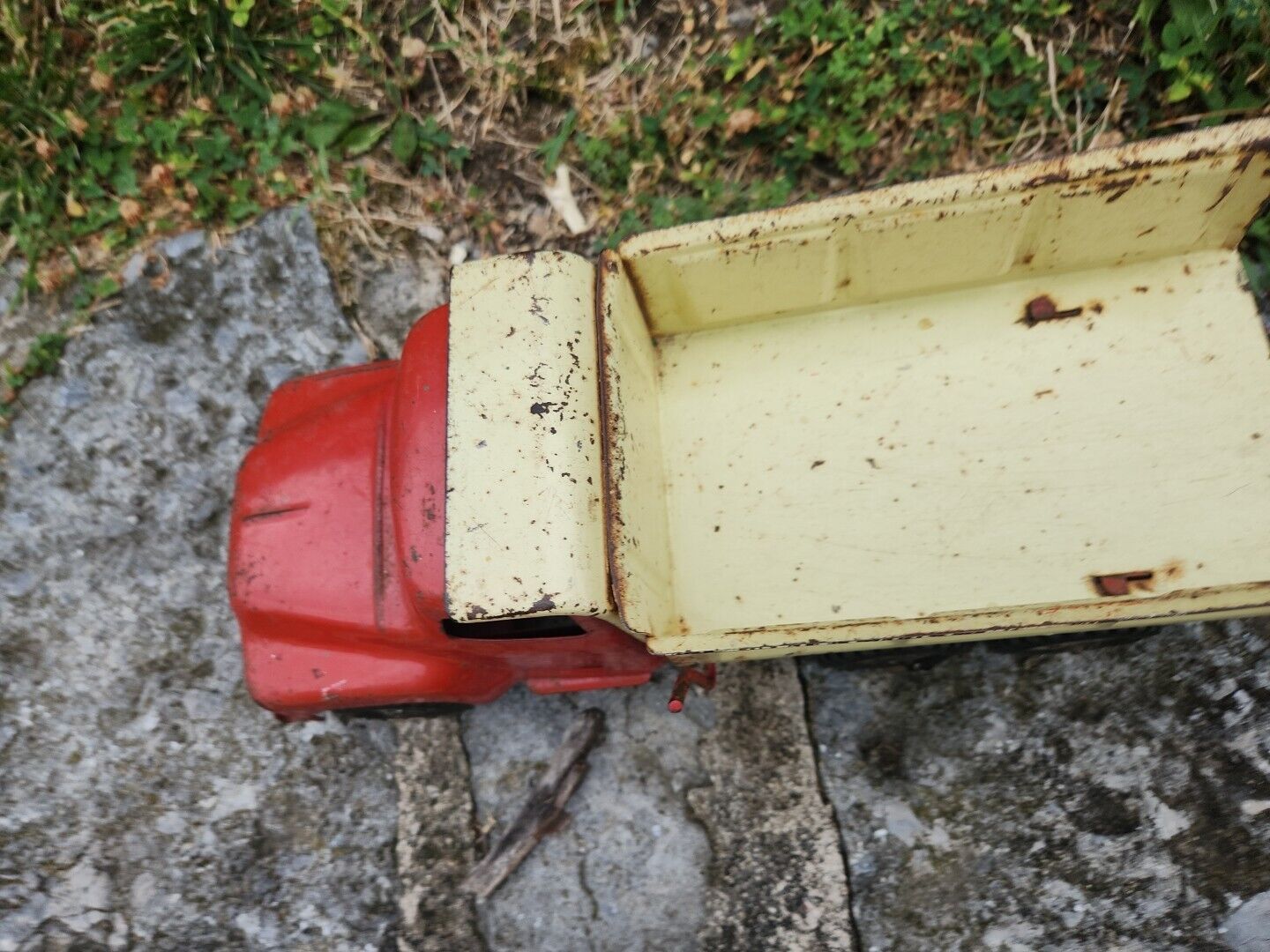 Vintage 1950s/1960s Buddy L  Dump Truck Pressed Steel 