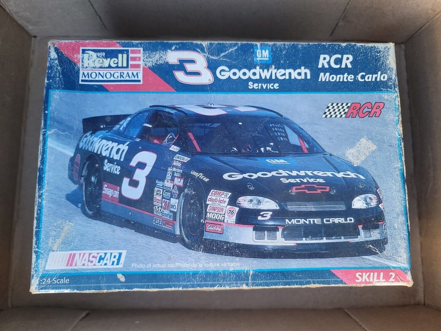 Revell Monogram 3 Goodwrench Service RCR Monte Carlo Dale Earnhardt Parts Model 