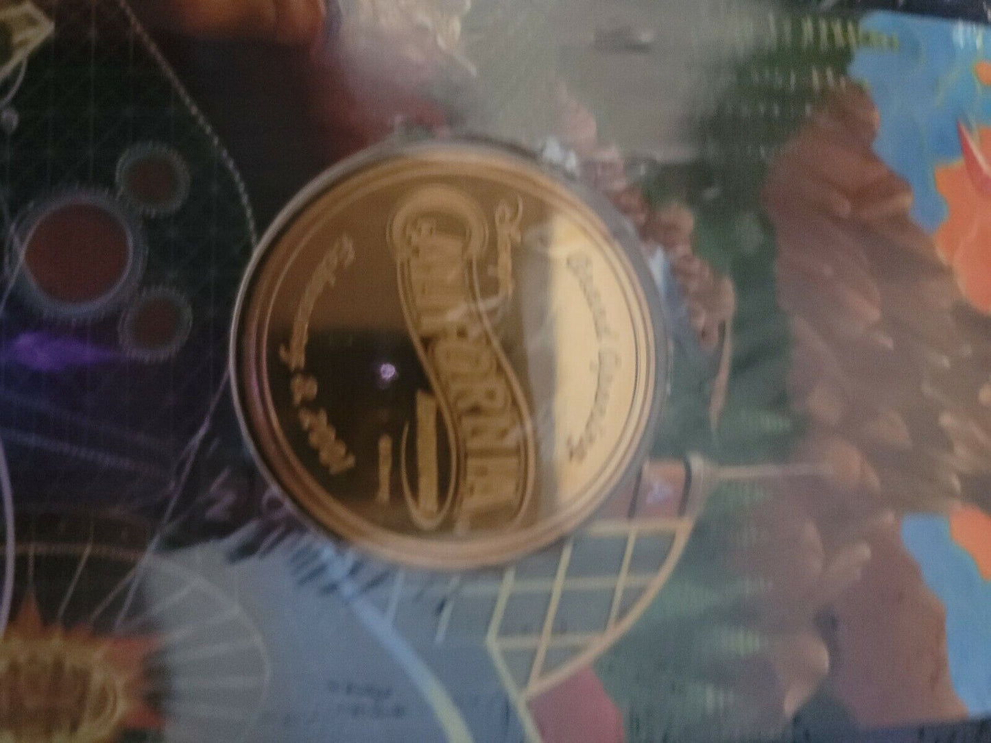 NIP DISNEY CALIFORNIA ADVENTURE 2001 GRAND OPENING INAUGURAL COIN COMMEMORATIVE