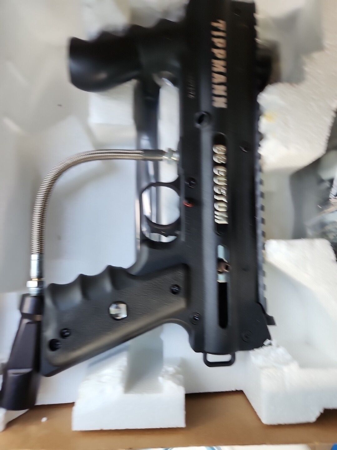 Tippmann 98 Custom Paintball Gun  With Original Box Old New Stock 