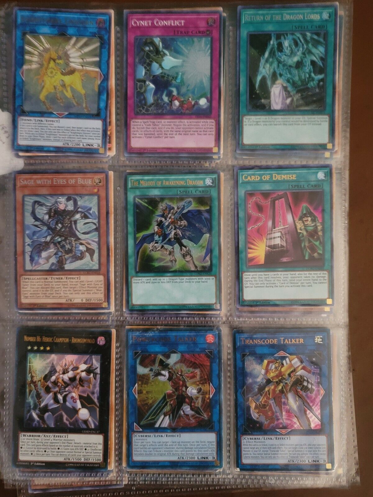 Yugioh Card Lot 1st Editions Blue Eyes White Dragon Dark Magician lot of 72