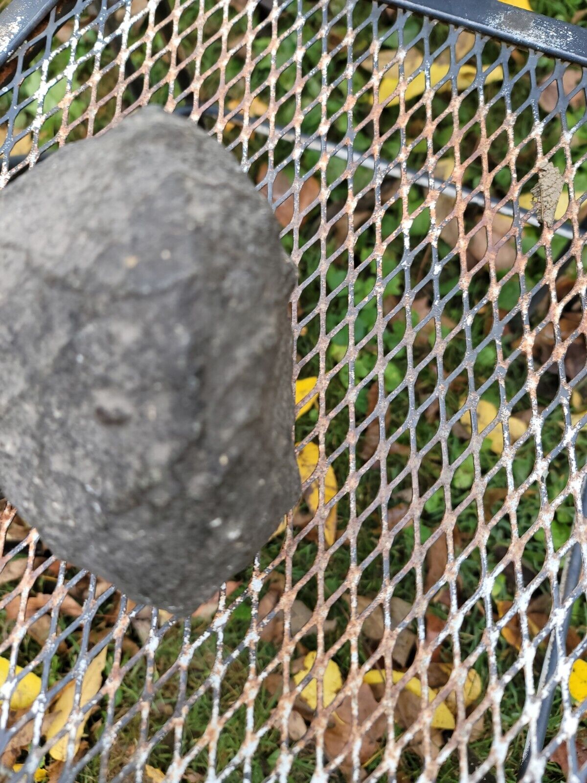 Native American Stone Grinding Stone W/ Two Grooves 