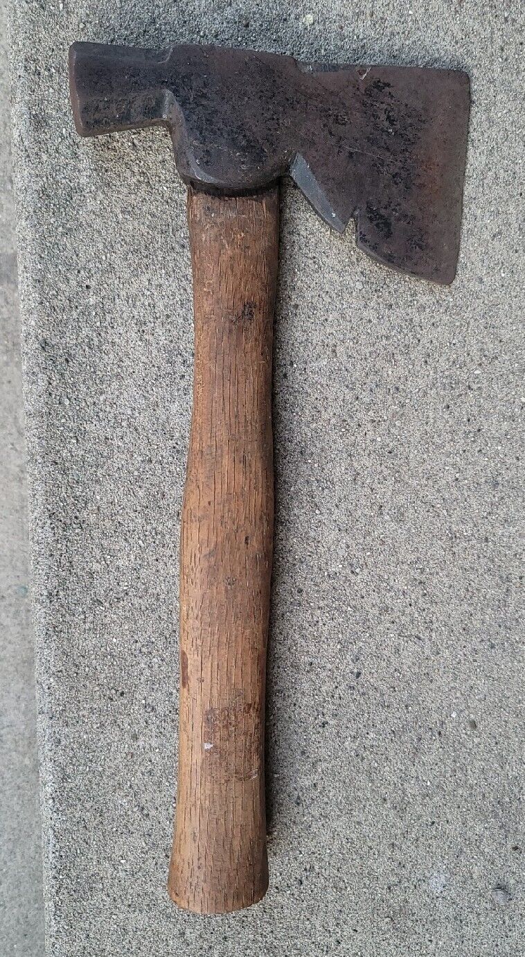 Vintage Plumb Carpenter Hatchet Axe Hammer Roofers Roofing 