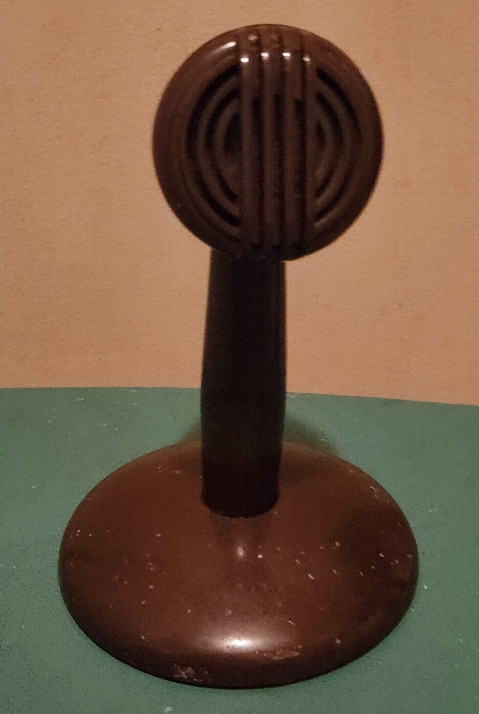 vintage table microphone 1940's - 1950's  (No cable) Unchecked