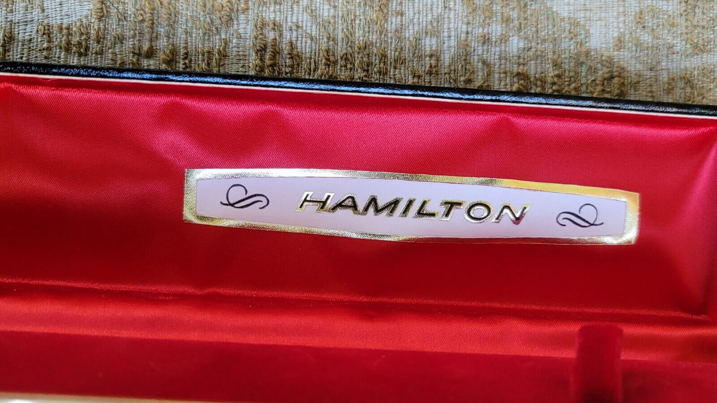 Vintage HAMILTON Wrist watch BOX ONLY Art Deco Nouveau Box Only 9" L