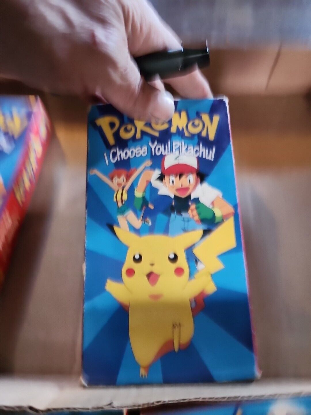 Pokemon I Choose You Pikachu VHS VCR Video Tape Nintendo 2 Available 