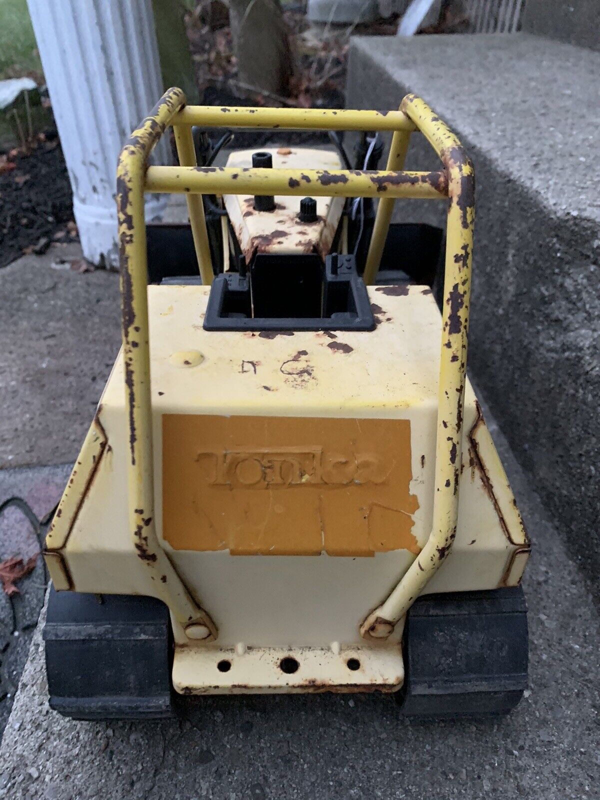 Vintage Tonka T-9 Bulldozer, Turbo-Diesel, 1980s, 43101