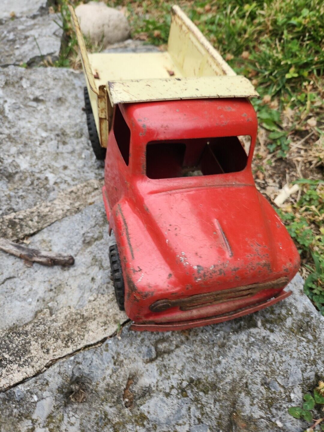 Vintage 1950s/1960s Buddy L  Dump Truck Pressed Steel 