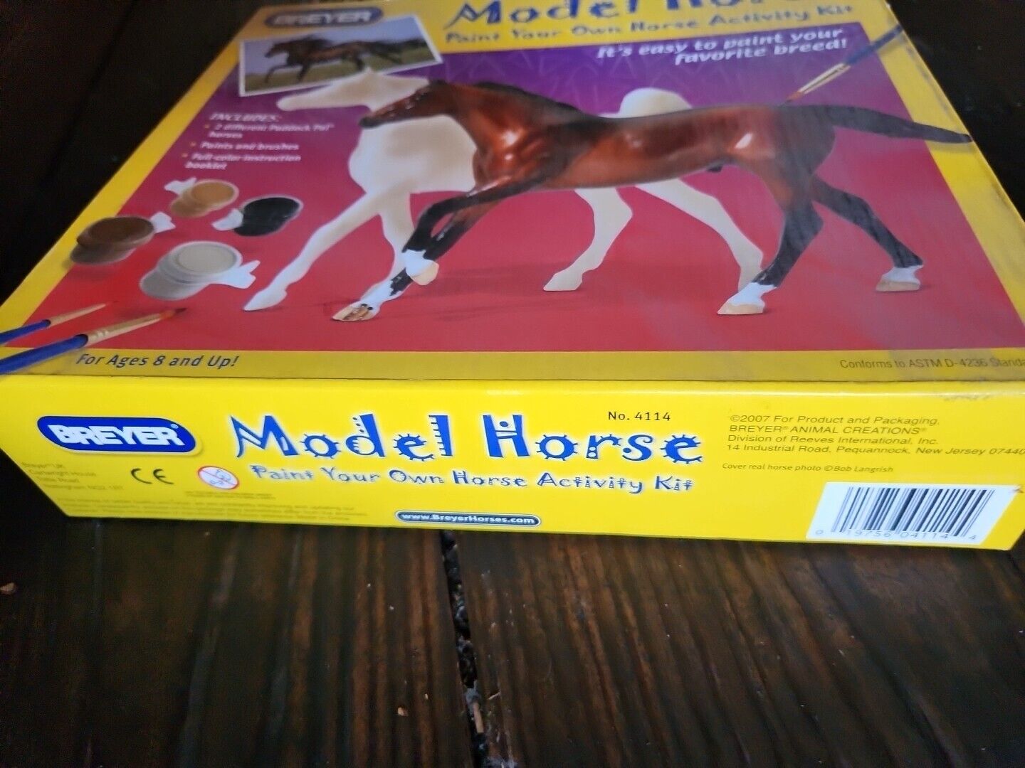 Breyer Paint Your own Horse Model Horse Activity Kit New Sealed 2007 #4114