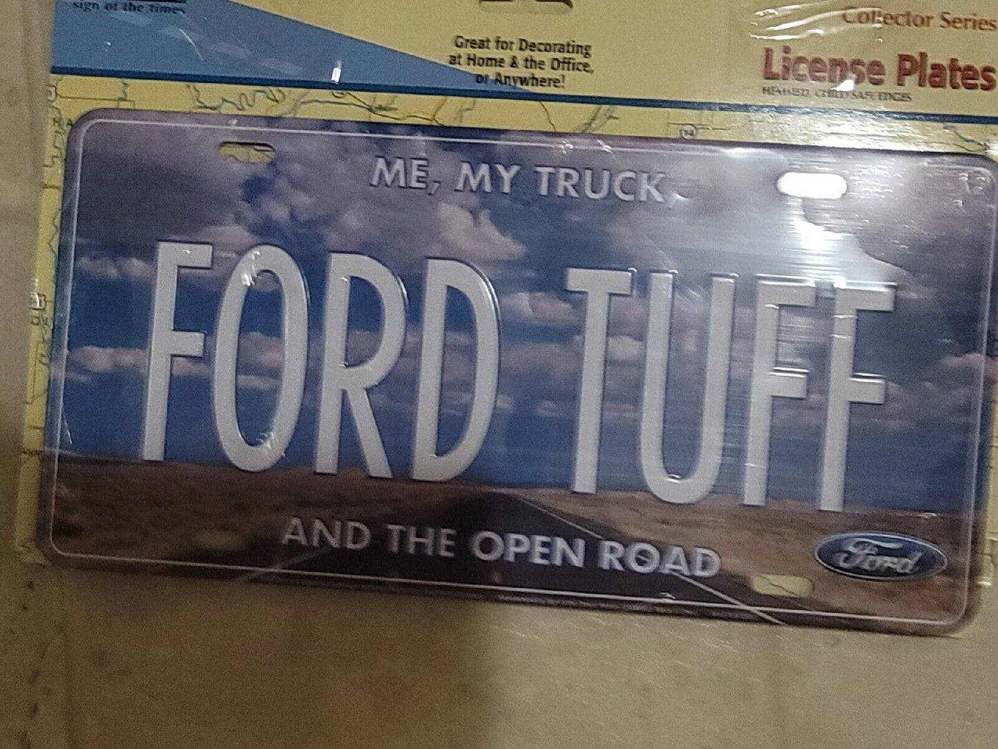 Ford Tuff License Plate - SOTT12050 Mustang 