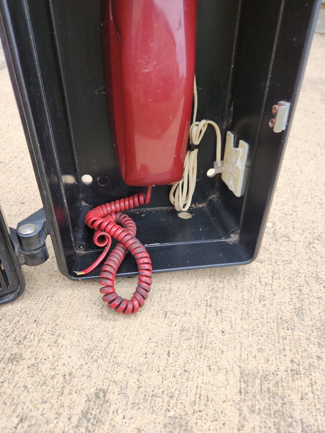 Vintage Allen Telephone Cast Aluminum Industrial Emergency Call Box W/ Phone USA