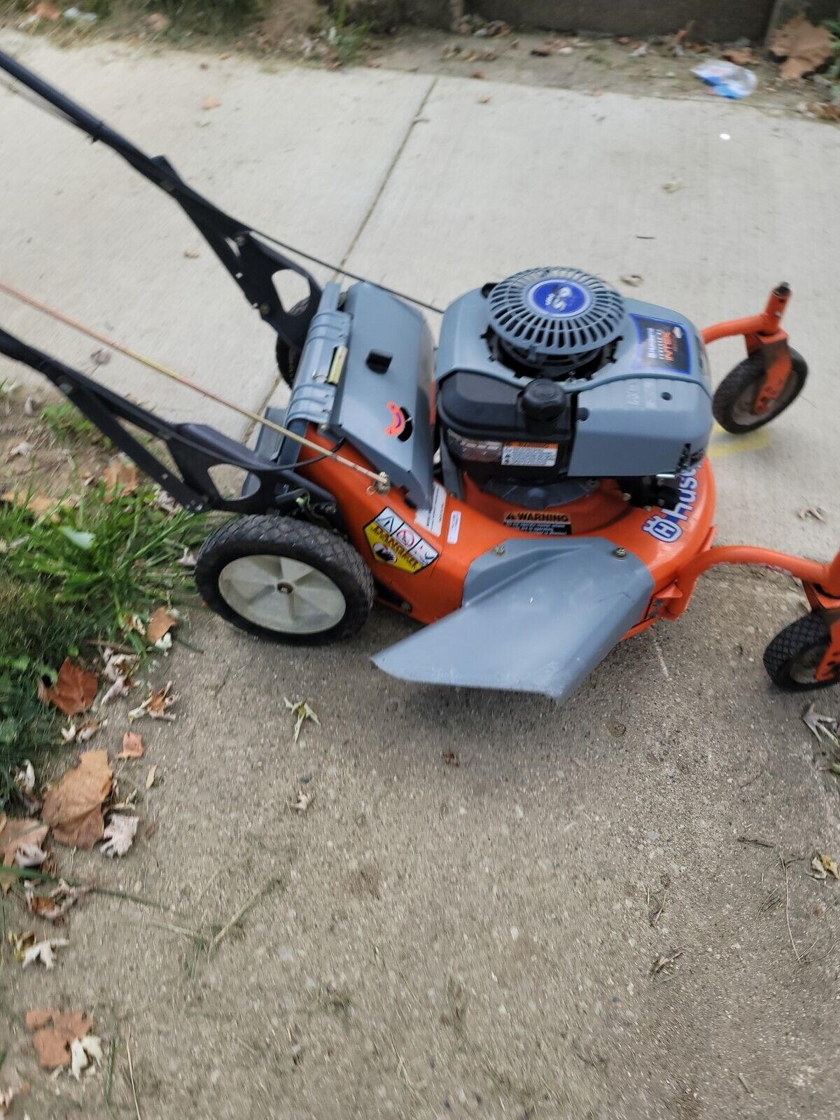 USED HUSQVARNA 580RSW PUSH MOWER Needs Pull String 