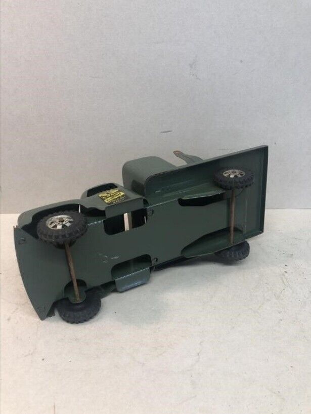 Buddy L US ARMY Electric Searchlight Unit Truck - Pressed Steel - no light