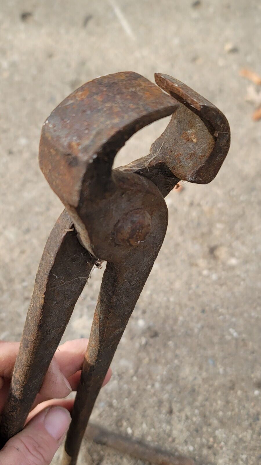 Lot Of 3 ANTIQUE Blacksmith Anvil Nippers Tongs Cutters VINTAGE Tools LOT USA