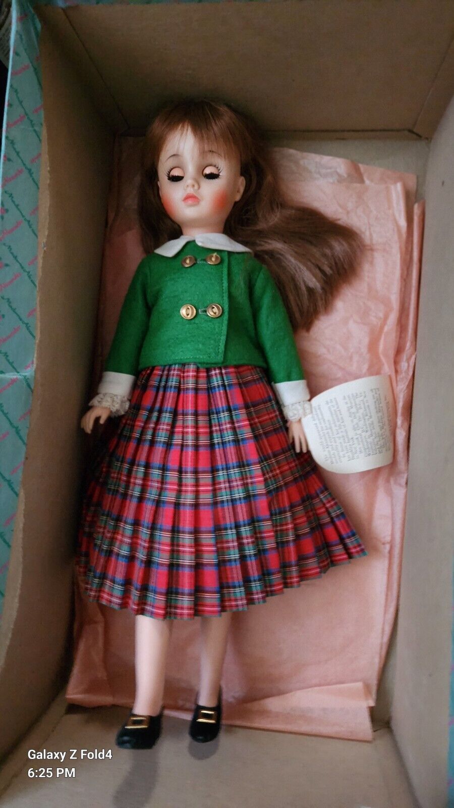 VINTAGE Madame Alexander 17 Inch Maggie #1720, 1972, Elise With Box RARE!