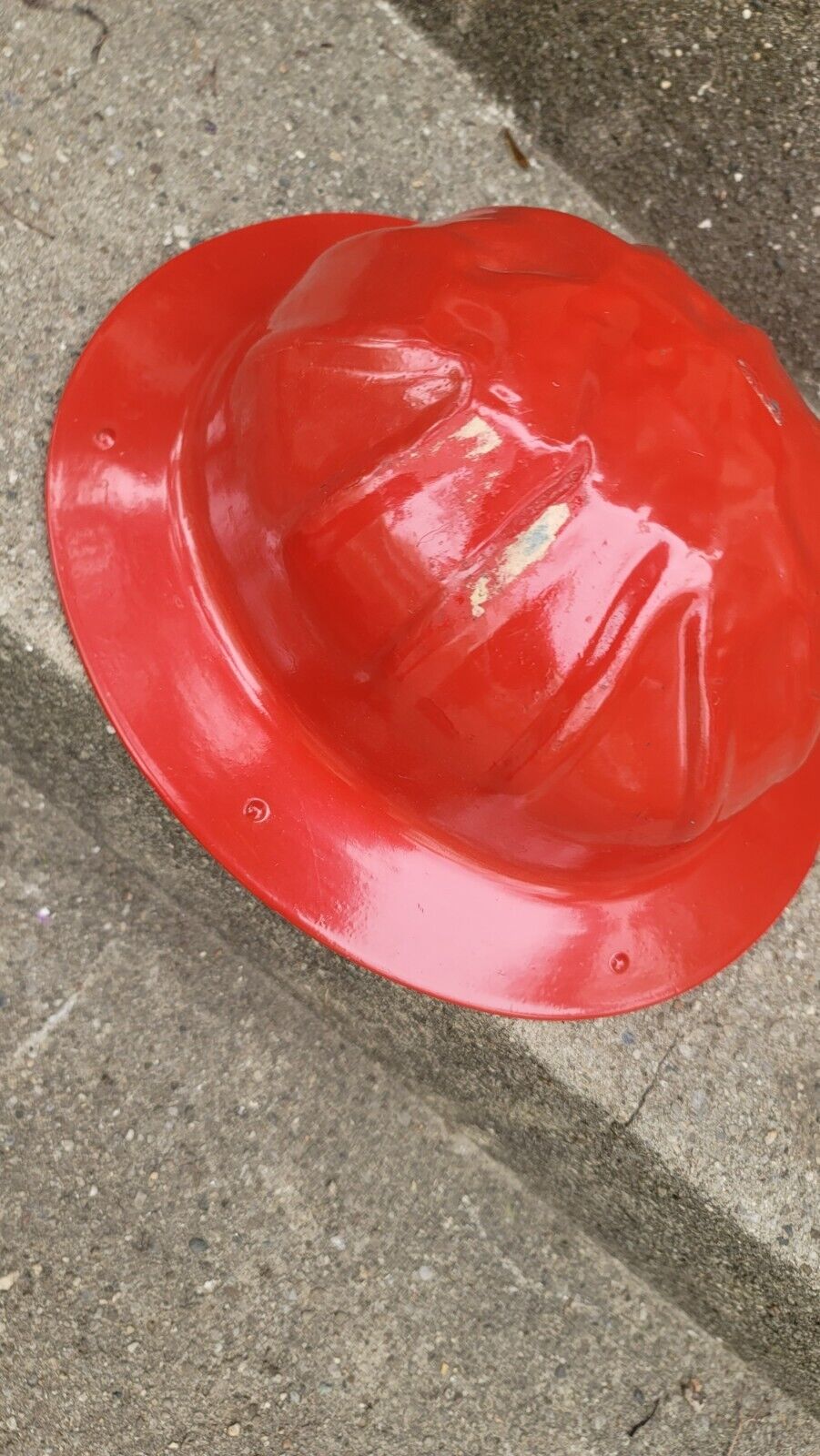 VINTAGE Oklahoma Metal FIRE DEPARTMENT SHIELD HELMET FIREMAN FD DEPARTMENT