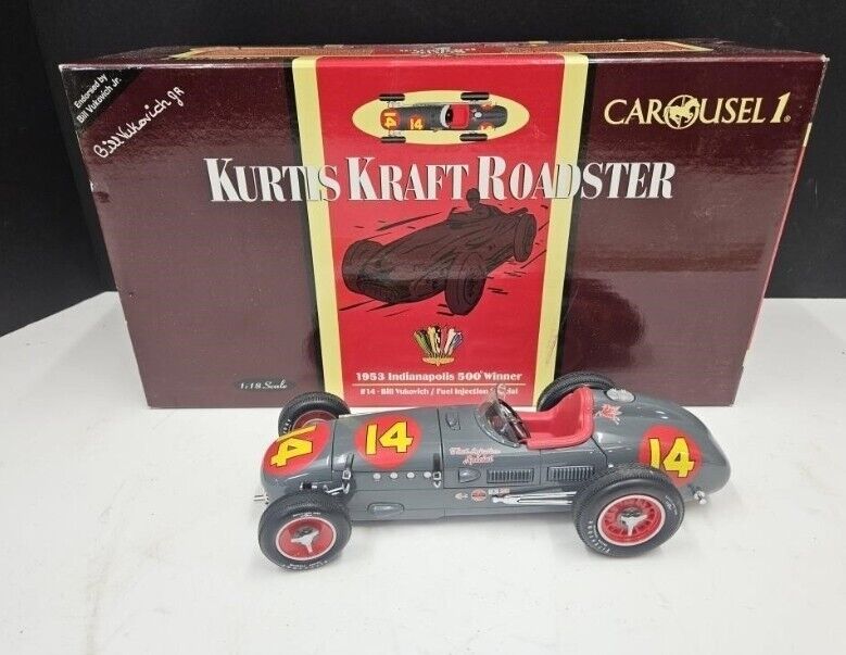 1/18 Carousel 1 1953  Kurtis Kraft Fuel Injection Vukovich Indy 500 Win  # 4553