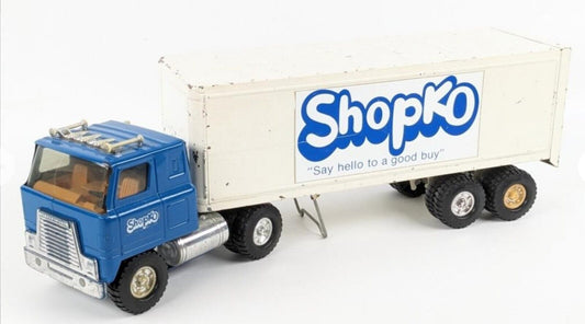 RARE HTF Ertl Shopko Tractor Trailer 25th Anniversary 1962-1987 Collectible Toys