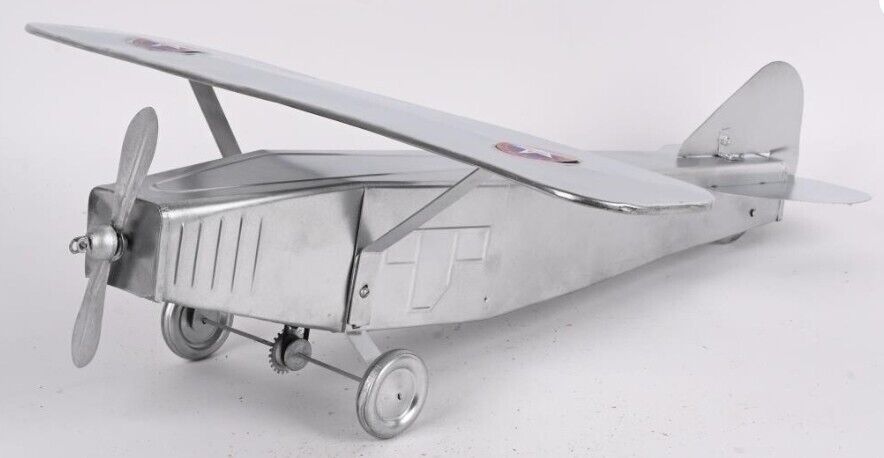 Vintage Rare Restored Tip Top Toys Giant Flyer Tin Toy Airplane X-79 22" Plane