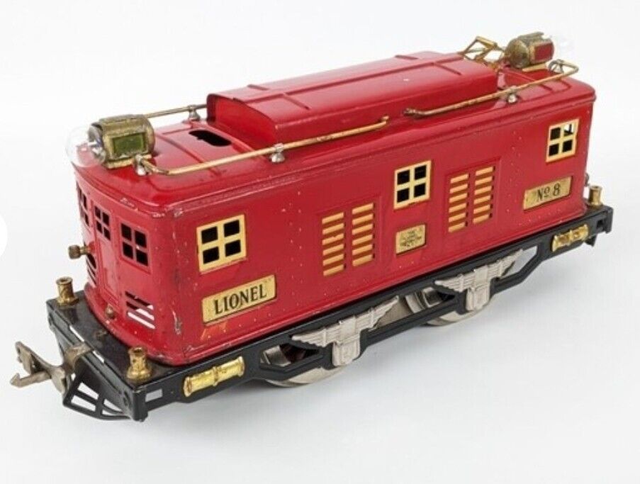 Vintage Prewar Lionel 2528WS 5-Star General Red Set Original Box 