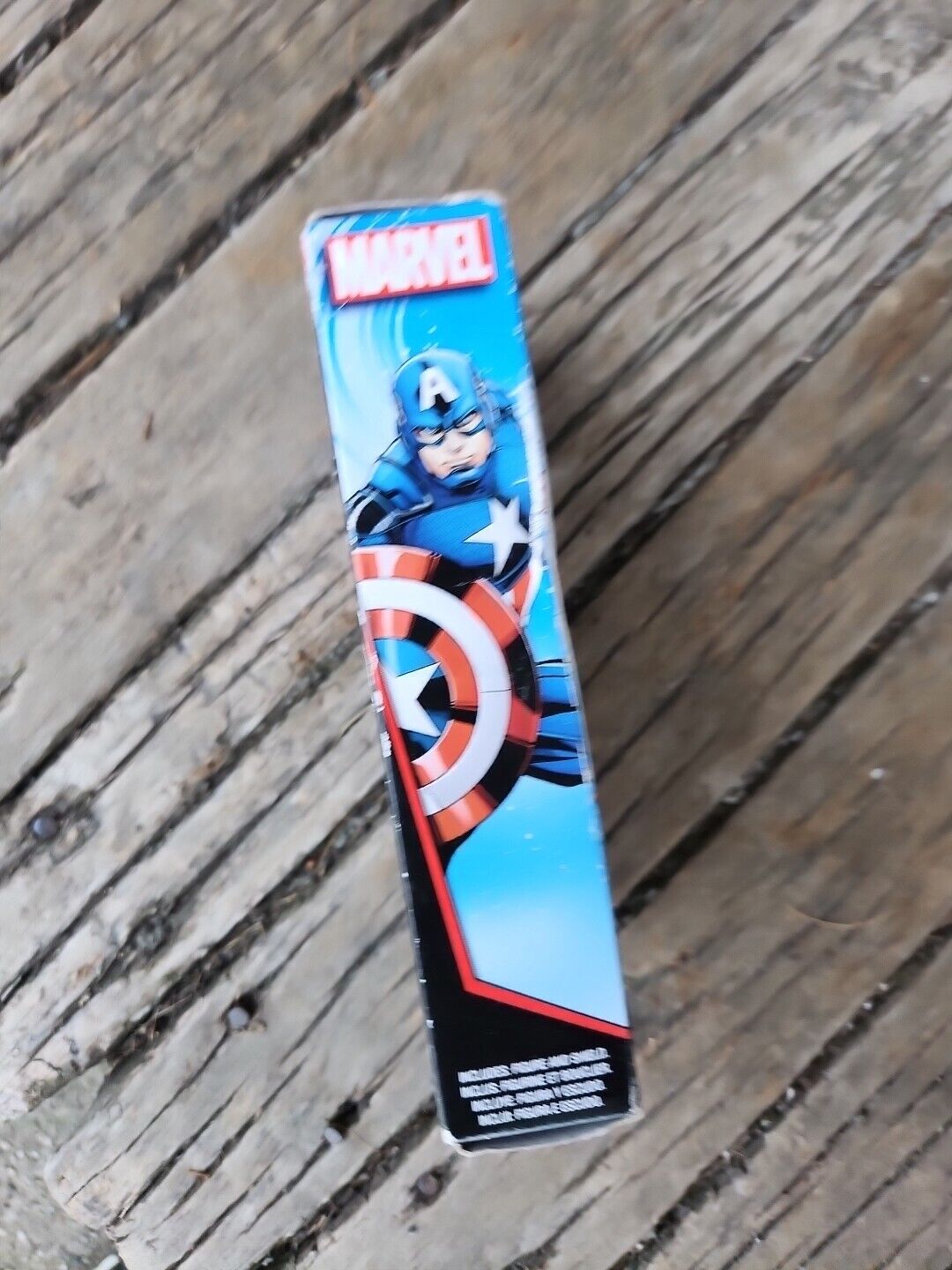 Marvel Captain America 6 Inch Figure Hasbro Plate Collector 