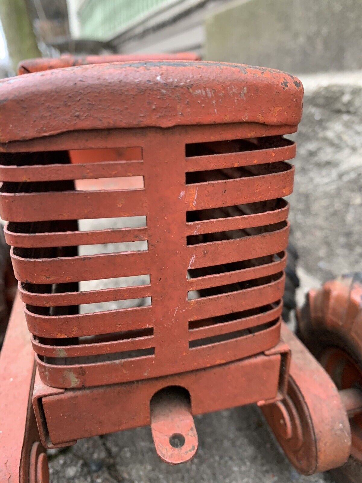 Vintage Doepke Metal Goodyear Road Grater Parts Restoration Ross Tonka